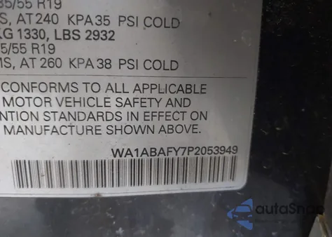 2023 Audi Q5 Premium 40 Tfsi Quattro S Tronic из США, поврежденный, VIN WA1ABAFY7P2053949